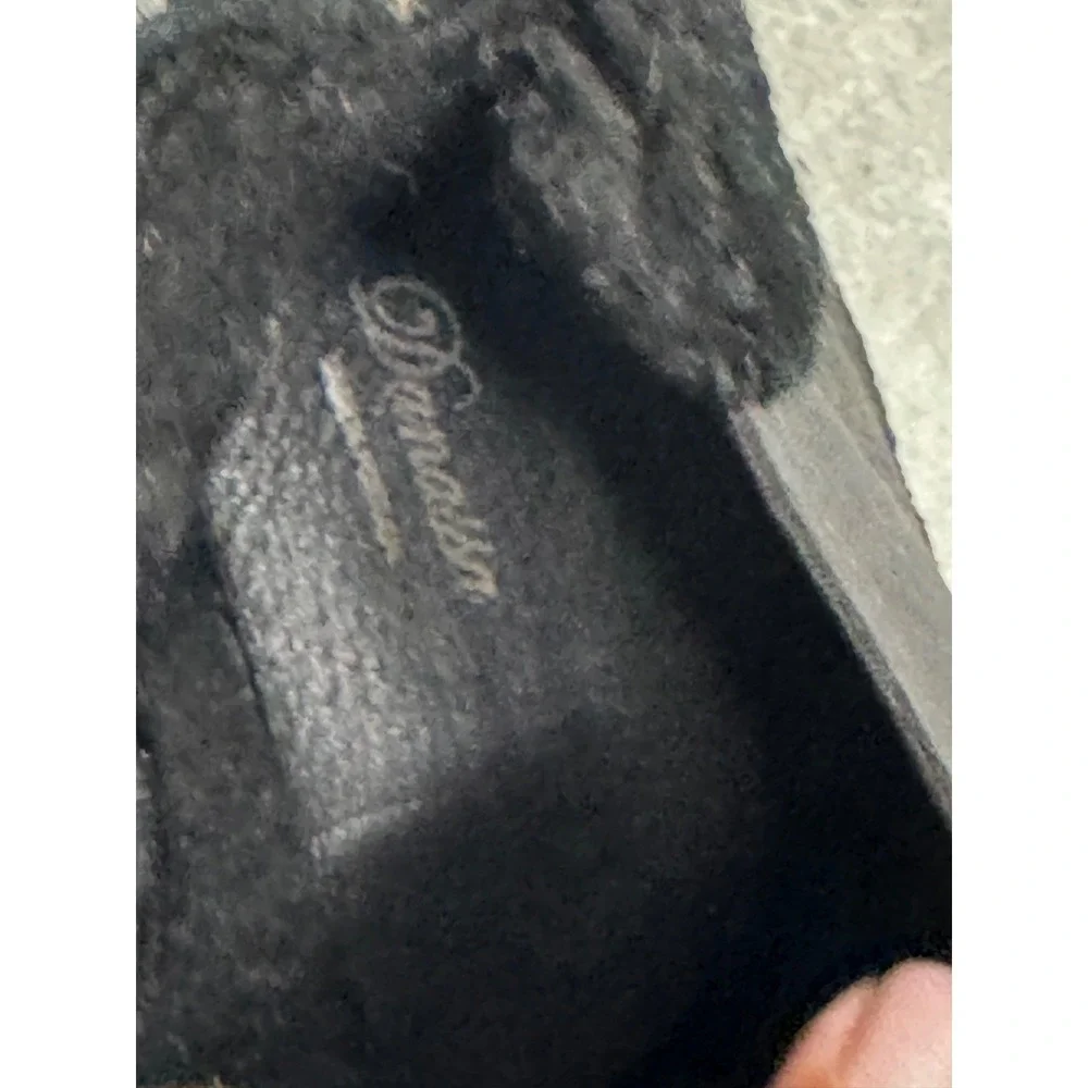 Black Chelsea slide in Boot Woman's Size 8 Black Suede workwear